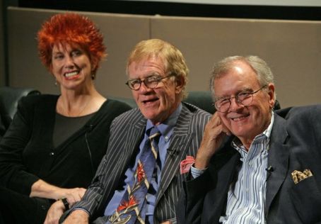 Jack Riley (Middle) from a reunion of The Bob Newhart Show