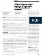 2-Heremans-Schmid Glycoprotein: Fetuin-A Is Associated With Insulin Resistance and Fat Accumulation in The Liver in Humans