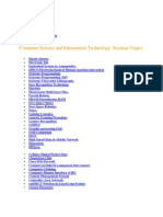 Electronics Seminar Topics