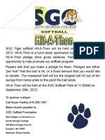 Hit A Thon 2012