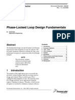 Phase Locked Loop Design Fundamentals