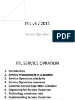 ITIL v3 Service Operation