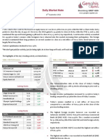 Daily Market Note: Equities