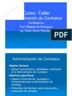 Curso de Administración de Contratos