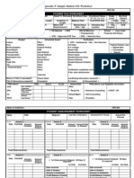 Appendix F. Sample Student File Worksheet