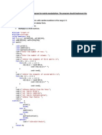 Menu-Driven C++ Program For Matrix Manipulation