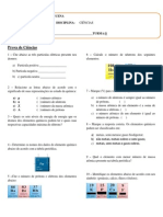 Prova Ciencias 9 Ano 2 Bi