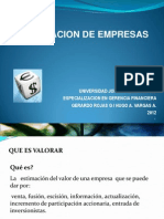 Valoracion Empresas