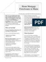 Home Mortgage Foreclosures in Maine: Where Can I Get Help?