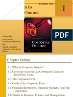 Introduction To Corporate Finance