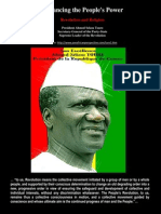 Enhancing The People S Power Religion and Revolution President Ahmed Sekou Toure