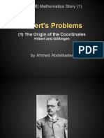 (E-WEB) Mathematics Story - Talk. 1 - Hilbert's Problems - Eng. Ahmed Abdelkader