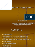 Frenotomy and Frenectomy