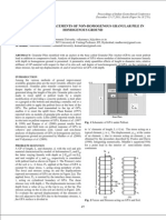 Analysis of Displacements of Non-Homogenous Granular Pile in Homogenous Ground