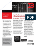 Brocade ServerIron ADX Series Datasheet