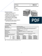 Datasheet - H8CA-SAL OMRON - MÁQ FEZER