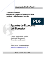 Apuntes Economia Del Bienestar I - 200510