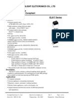 Datasheet Fotoacoplador EL817