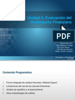 Evaluacion Del Desempeño Financiero