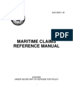 Maritime Claims Reference Manual