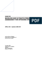 ABS Buckling Requirements For Offshore