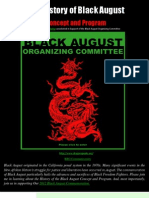 RBG On The History of Black August Concept and Program