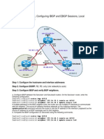 Lab 6.3 Config IBGP and EBGP Sessions, Local Prefernce and MED