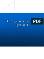 Strategy Implementation Approach