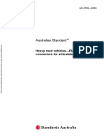 As 4735-2003 Heavy Road Vehicles - Electrical Connectors For Articulated Vehicles