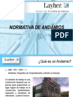 Normativa de Andamios