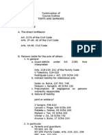 Torts Course Outline On Tortfeasor