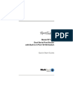 Model RF102S Dual Serial Port Router With Built-In 4-Port 10/100 Switch