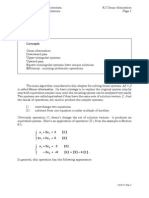 Gauss Elimination Notes