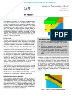 Welding Simulation With Abaqus 2005