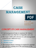 Cash Mgmt.