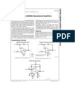 LM108A/LM208A/LM308A Operational Amplifiers: General Description