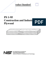 PS1-95 Construction and Industrial Plywood