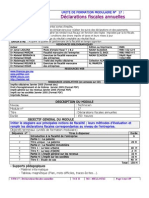 UFM 17 Déclarations Fiscales Annuelles