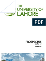 The University of Lahore Prospectus