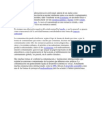 La Contaminación Es La Alteración Nociva Del Estado Natural de Un Medio Como Consecuencia de La Introducción de Un Agente Totalmente Ajeno A Ese Medio