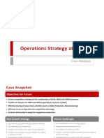 Operations Strategy at Galanz - Case Analysis