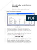 Crystal Reports Binding XML Data