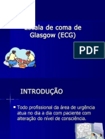 ESCALA DE COMA DE GLASGOW APRESENTAÇÃO - Trabalho de Primeiros Socorros