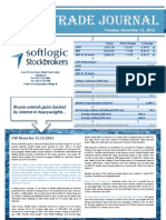 Daily Trade Journal - 11.12.2012