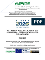 2012 Caribbean V2020 Regional Meeting