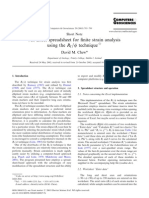 An Excel Spreadsheet For Finite Strain Analysis Using The RF F Technique