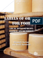 LAbels of Origin of Food