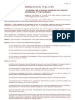 PRESIDENTIAL DECREE No. 705 May 19, 1975 Revising Presidential Decree No. 389, Otherwise Known As The Forestry Reform Code of The Philippines