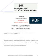 Como Trabajar La Musica en La Educacion Primaria