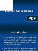 Examen Ginecologico